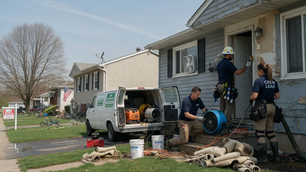 Flood Cleanup in Waterville, IA near me
